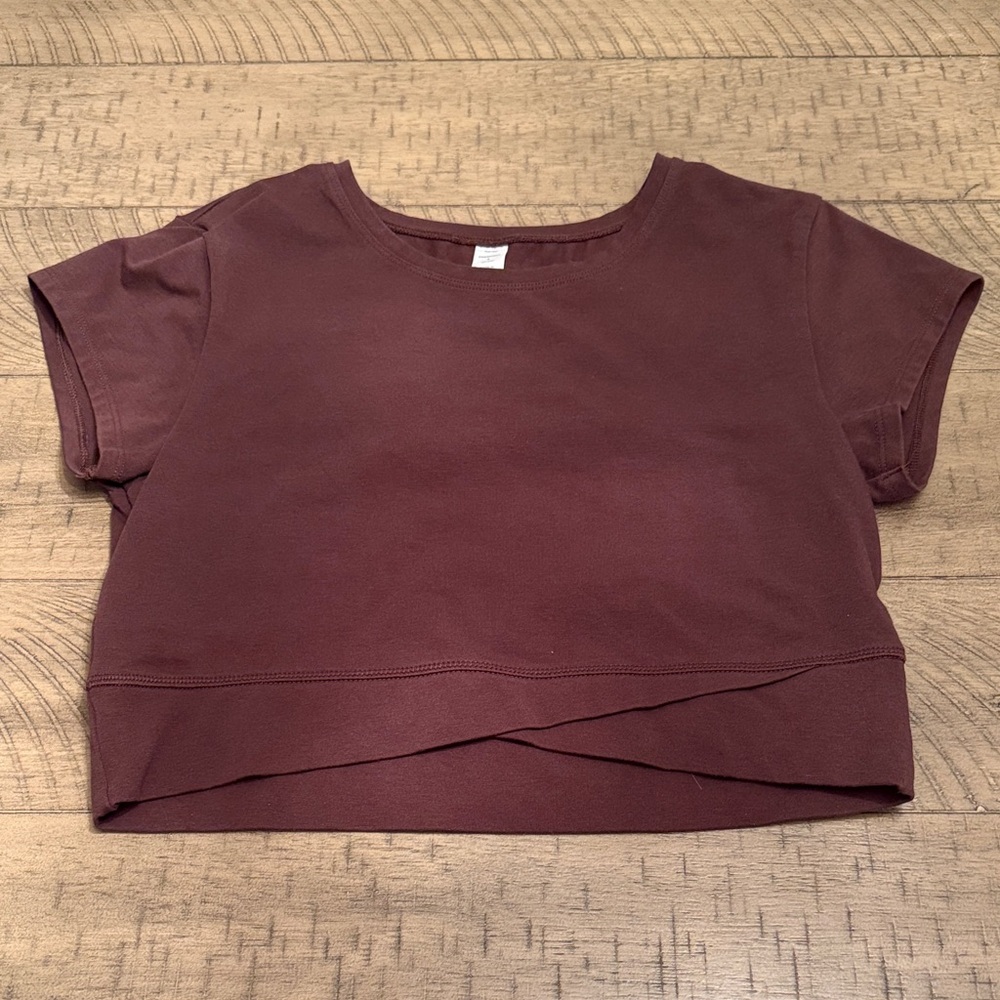 Elegant espresso Crop Top